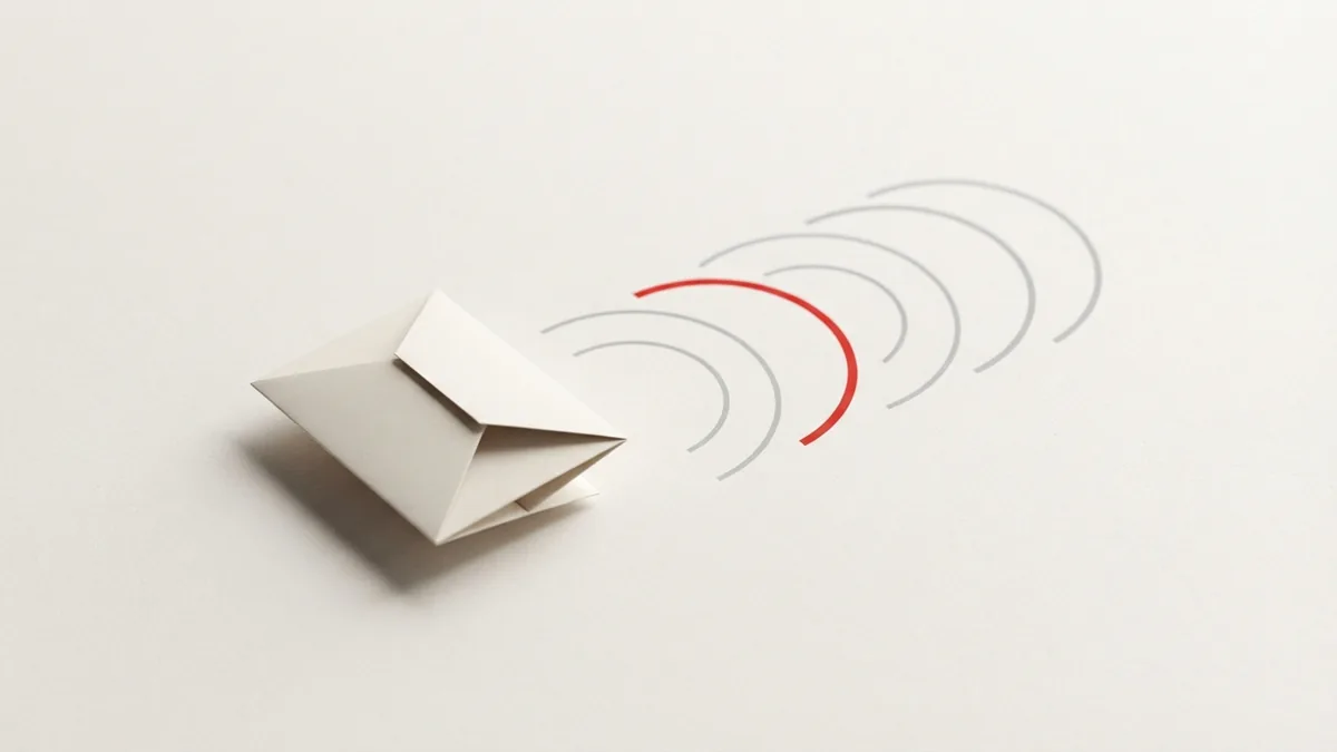Recurring rent payments made simple Folded paper form and repeating arc suggesting simple recurring rent payments