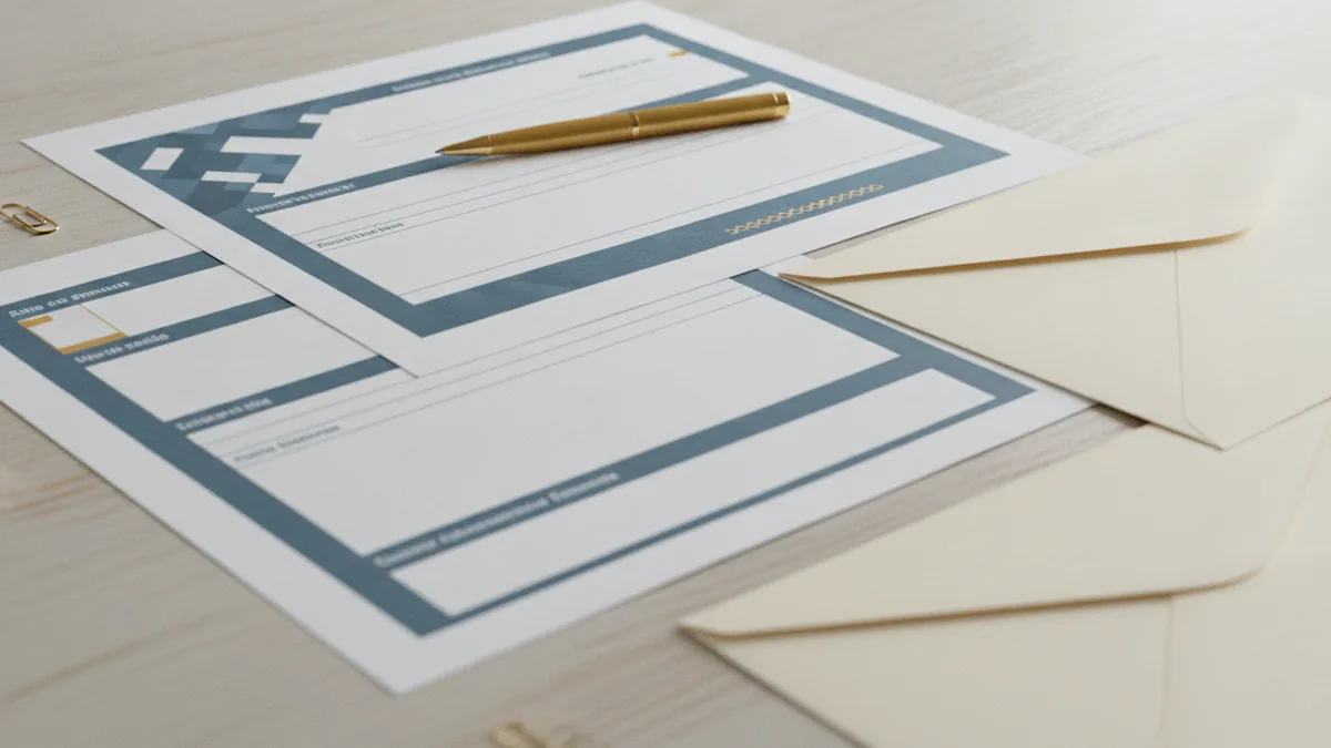 Documents on a desk to represent business tax filings and paperwork