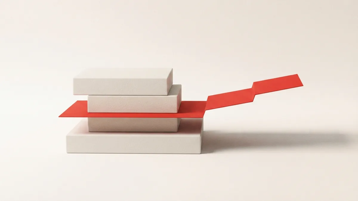 Geometric blocks show distinct layers within the UK VAT rate system