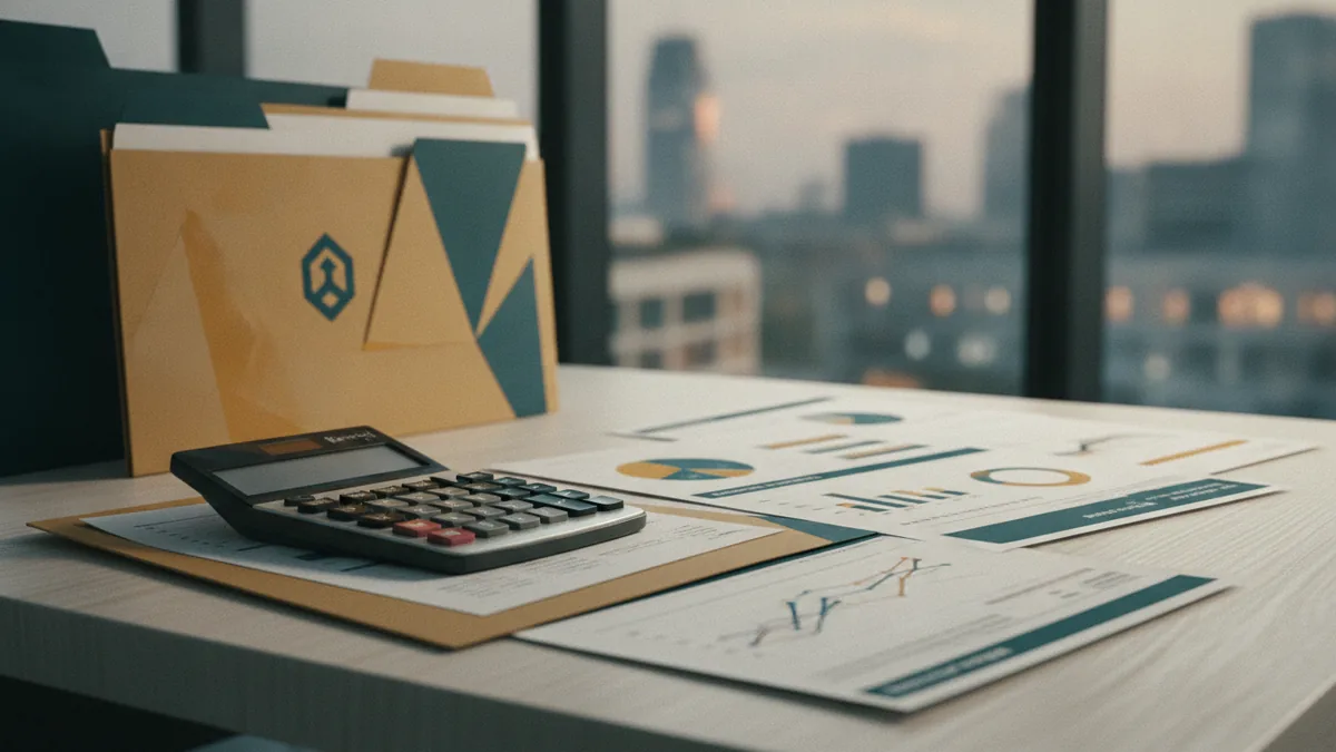 Reviewing personal tax liability risks Business owner reviewing assets and liabilities for tax debt relief planning