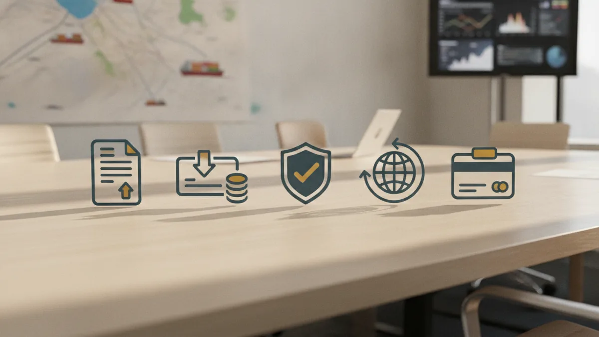 Icons representing common business entity types and tax choices.