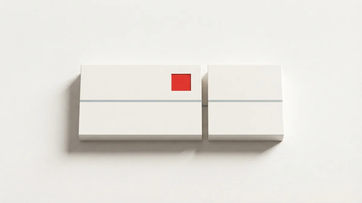 VAT number verification Aligned geometric panels representing a VAT number verification check