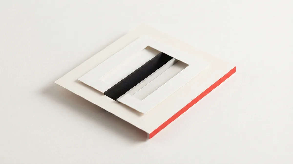Nested paper layers represent careful choices around attendee data and event system access