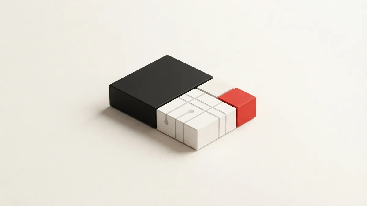 Modular blocks fit together to represent payment tools linked with business systems