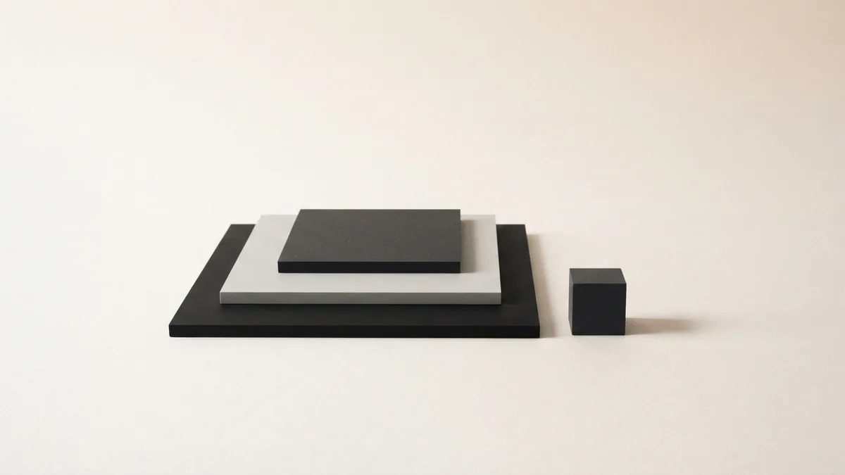 Layers of card processing costs Layered paper forms suggest the separate costs of accepting card payments