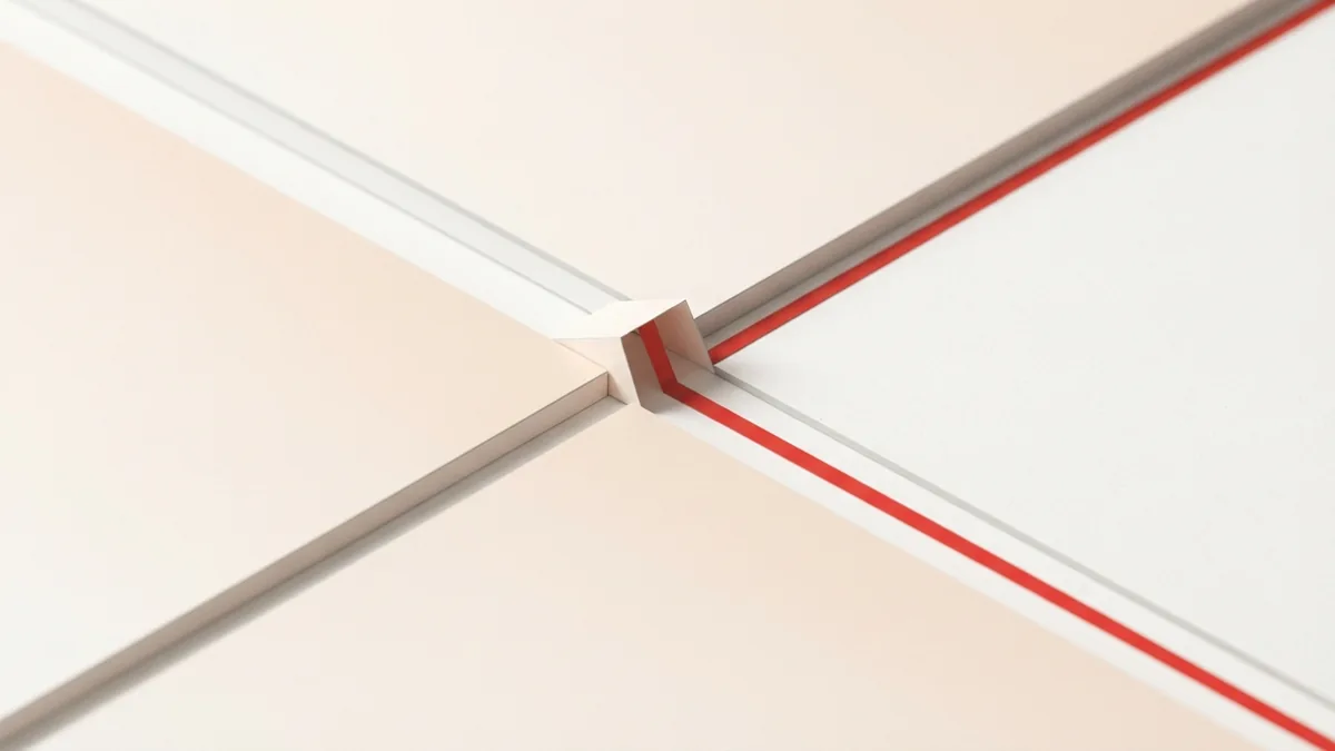 A paper threshold with a red edge represents a smooth e-commerce checkout