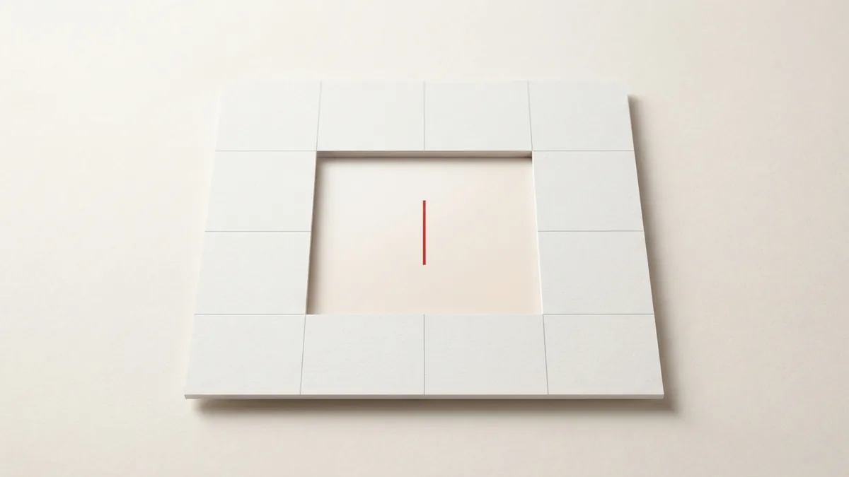 Inset geometric planes show the space between a card limit and available credit
