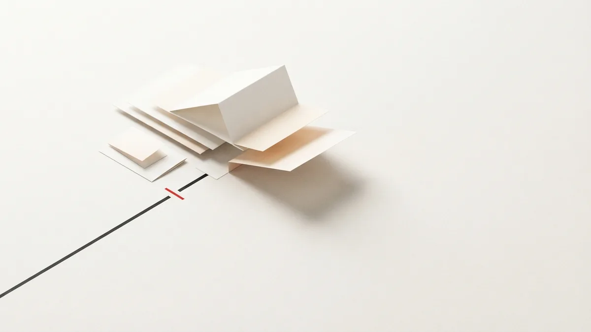 Layered paper planes show a payment route paused before the issuer approves it