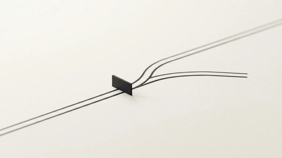 A backup route after a declined payment A second route around a small barrier represents using another payment method
