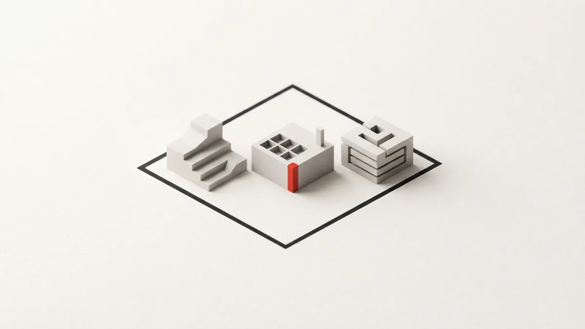 Modular blocks within a boundary represent business types that may need an EIN