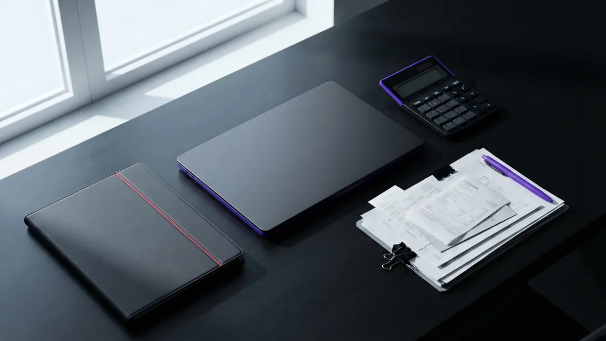 Preparing a GST return Business accounting workspace prepared for electronic GST return filing
