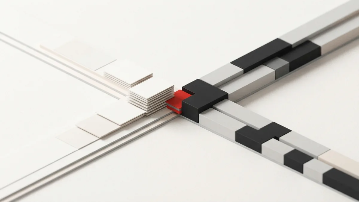 Two paths for protecting payment data Two structured payment security paths compared in an abstract geometric scene