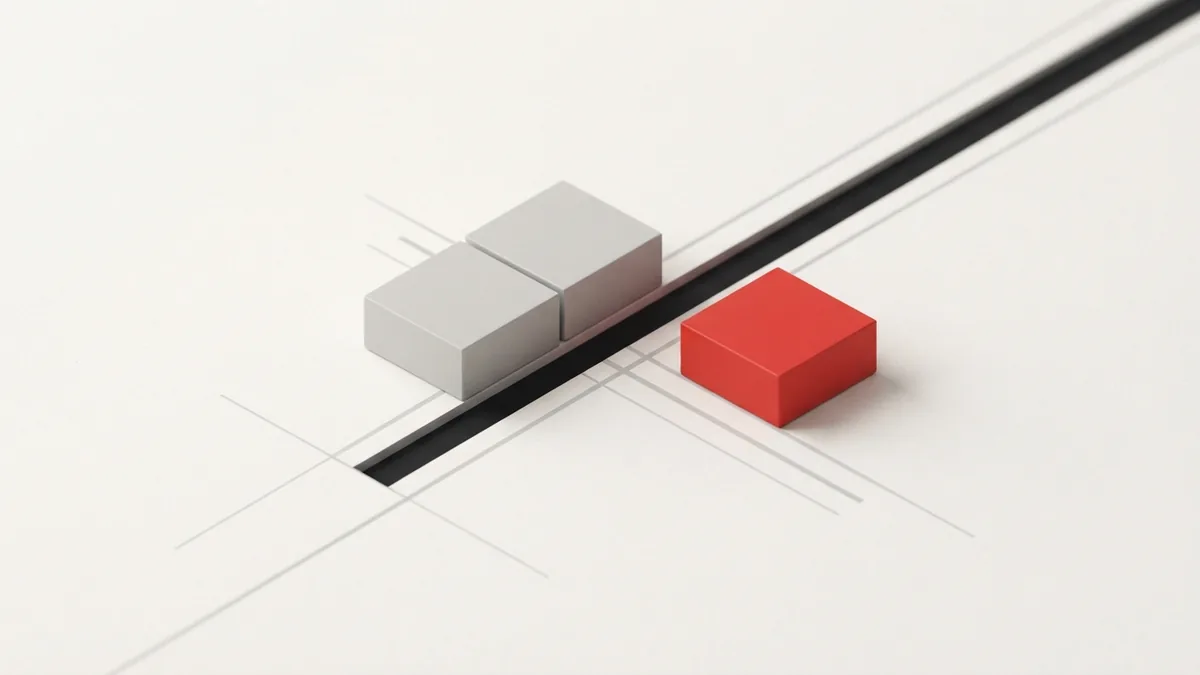 Modular blocks beside a channel representing common ACH return causes