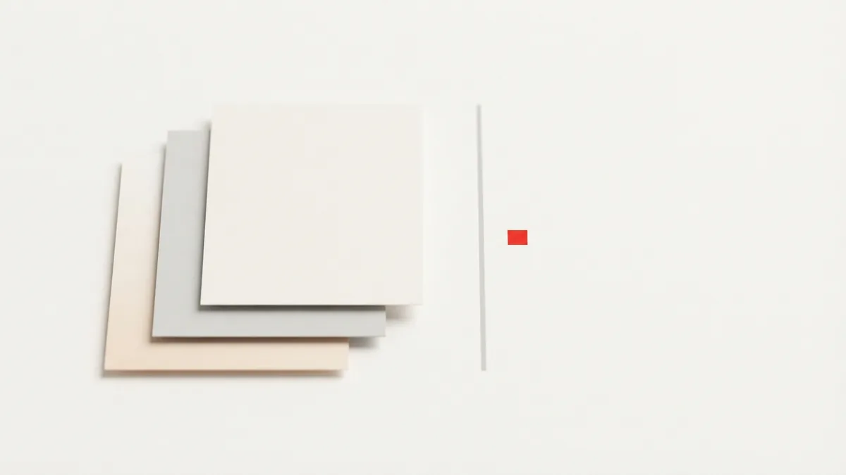A small stack of blank record sheets beside a fine line for VAT address proof