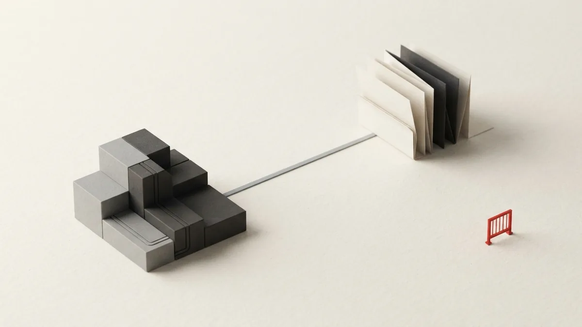 Separated modular structures showing transactions between a VAT group and outside firms