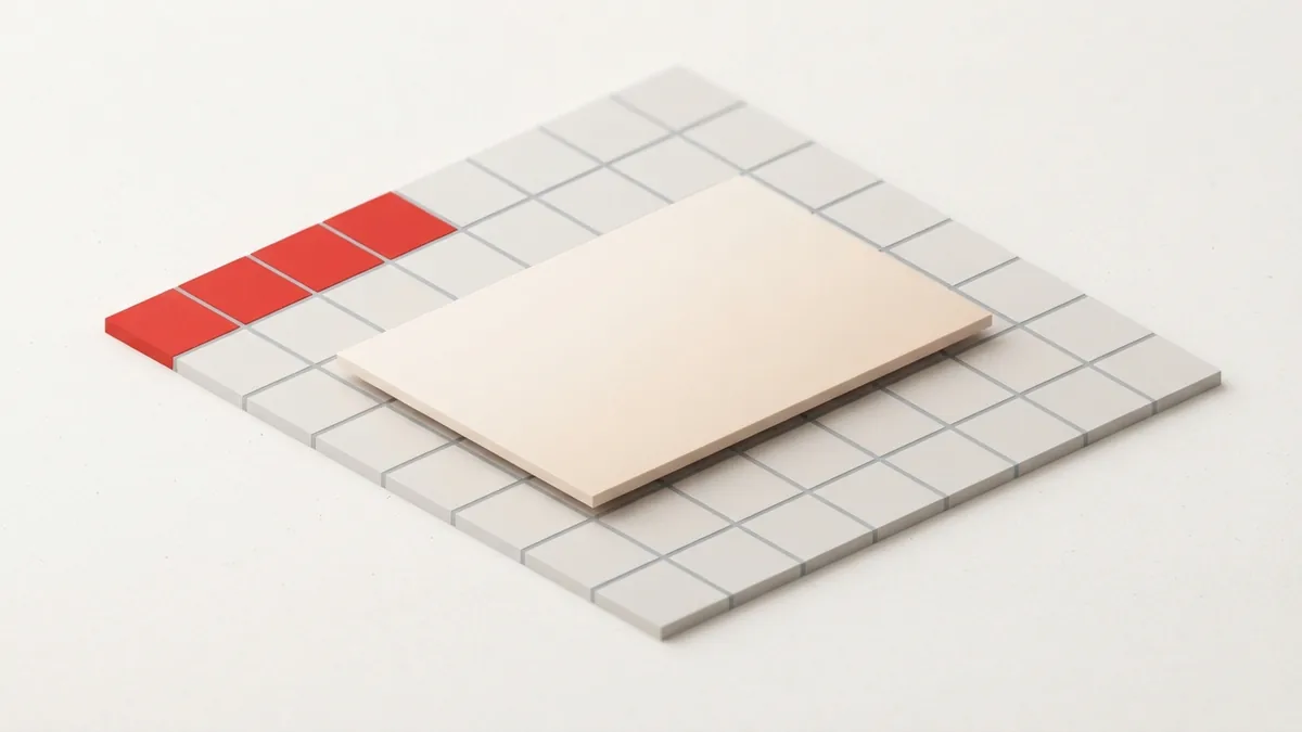 Aligned modular tiles representing controls for managing a VAT group after approval
