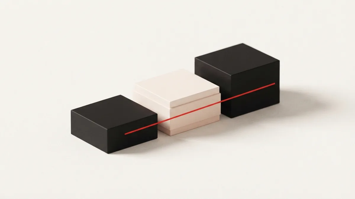 Three geometric blocks show the different VAT rate bands for goods and services