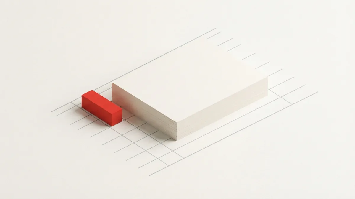 An abstract ledger with aligned fields represents the key details shown on a VAT invoice