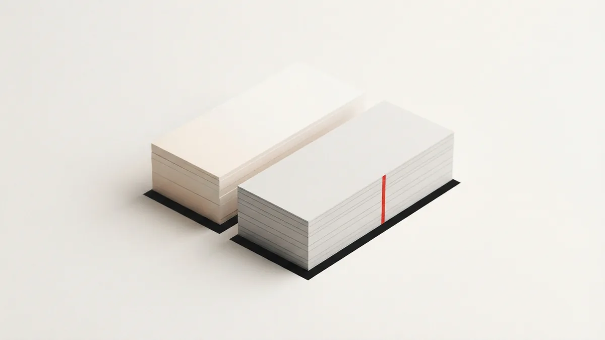 Separate VAT filing and payment duties Two paper stacks represent separate VAT filing and payment duties that can lead to penalties