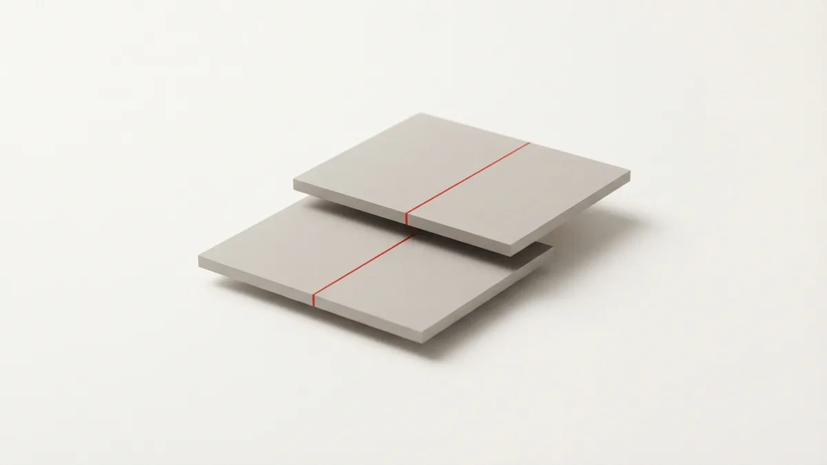 Offset planes and a routed line represent the difference between VAT and withholding